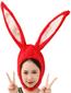 長耳兔子(型5)-紅色